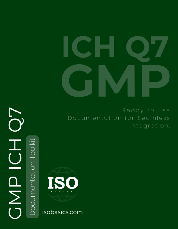 GMP ICH Q7 Documentation Kit for Pharmaceutical Manufacturers