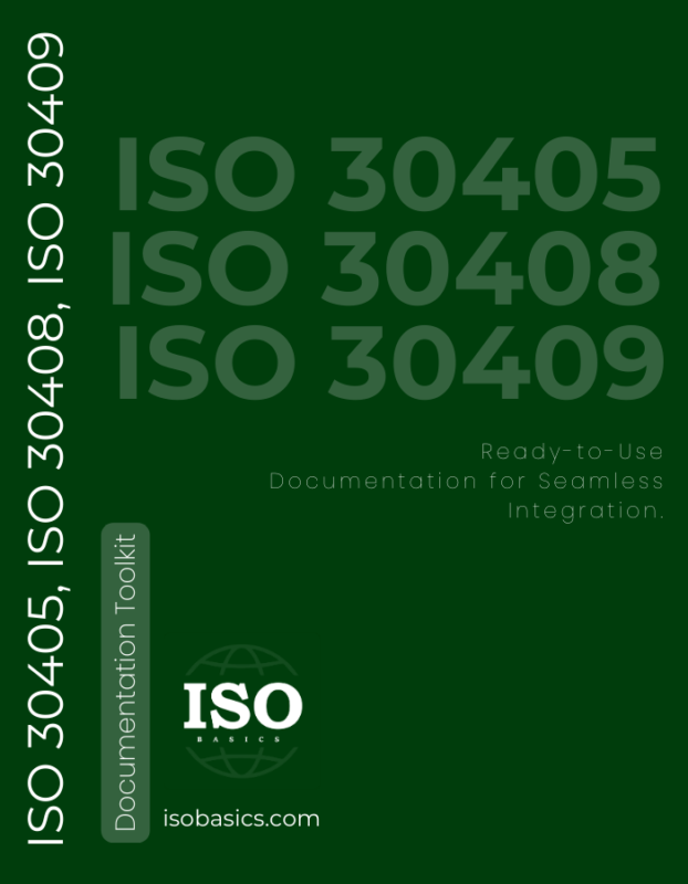 ISO 30405, ISO 30408, ISO 30409 HR Management System Documentation Kit